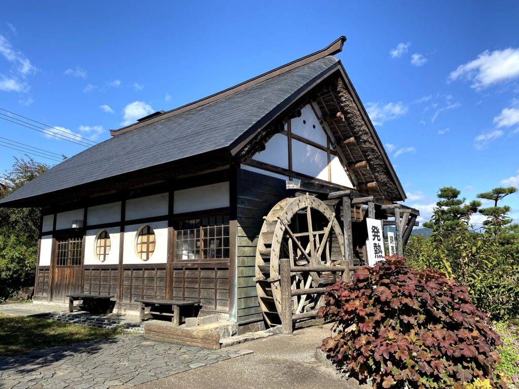 白井宿　水車小屋