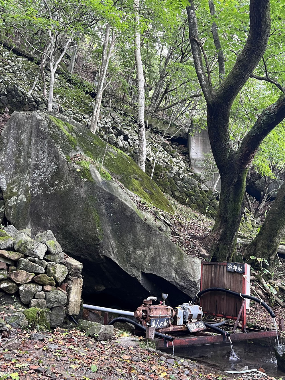 赤城山　御神水