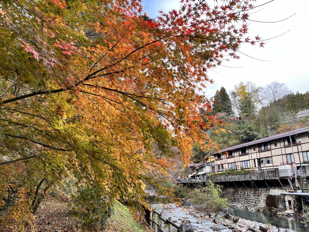 山口川音の足湯